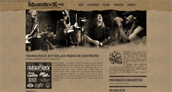 Desktop Screenshot of maskerock.org